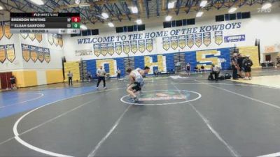 190 lbs Cons. Round 4 - Brendon Whiting, Heritage Panthers vs Elijah Sanford, Camden Outsiders