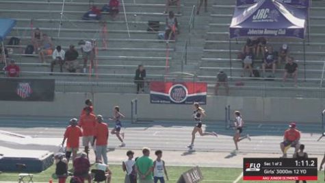 2026 AAU Junior Olympic Games - Youth Girls' 3k, Prelims 1 - Age 12