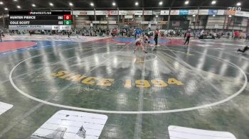 100 lbs Champ. Round 1 - Hunter Pierce, Glasgow Wrestling Club vs Cole Scott, Custer