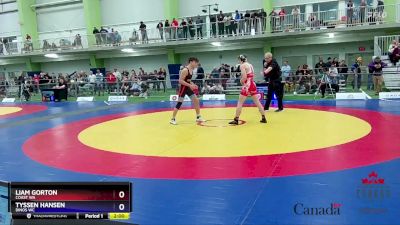 65kg Cons. Semi - Liam Gorton, Coast WA vs Tyssen Hansen, Dinos WC