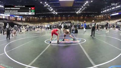 114 lbs Cons. Round 3 - Huck McLaulin, Social Circle vs Ayden Fernandez, Doral Academy
