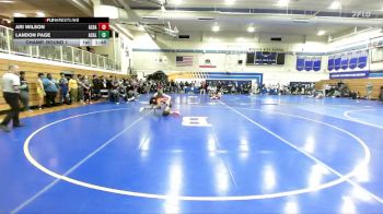 132 lbs Champ. Round 1 - Ari Wilson, Albany vs Landon Page, Acalanes