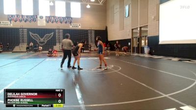 120 lbs Round 1 - Delilah Governor, Hockinson (Girls) vs Phoebe Russell, Nelson High School