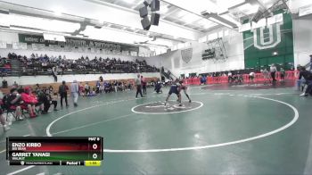 113 lbs Champ. Round 1 - Garret Yanagi, Walnut vs Enzo Kirbo, Big Bear