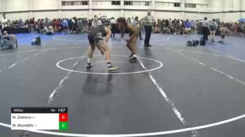 160 lbs Prelims - Maximus Zamora, WA vs Marcus Murabito, CA