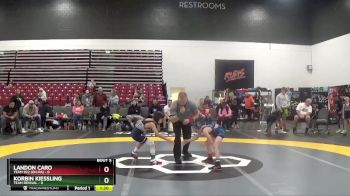 60 lbs Semis & 1st Wrestleback (8 Team) - Korbin Kiessling, Team Revival vs Landon Caro, Team 922 (OH-PA)
