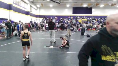 75 lbs Round 1 - Eli Lee, Tiger Wrestling vs Roxanna Hannah, KC Elite Training Center