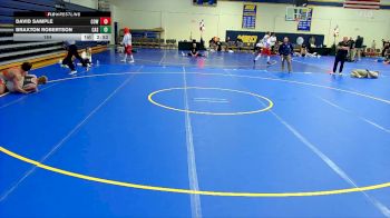 184 lbs Round 2 (6 Team) - David Sample, Cowley College vs Braxton Robertson, Carl Albert State