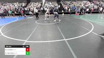 162-H lbs Round Of 64 - Ben Lincoln, MetroWest United Wrestling Club vs Kamren Harrison, Baldwin