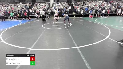 162-H lbs Round Of 64 - Ben Lincoln, MetroWest United Wrestling Club vs Kamren Harrison, Baldwin