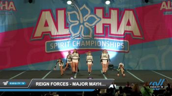 Reign Forces - Major Mayhem [2023 L1 Junior - D2 Day 1] 2023 Aloha Worcester Showdown