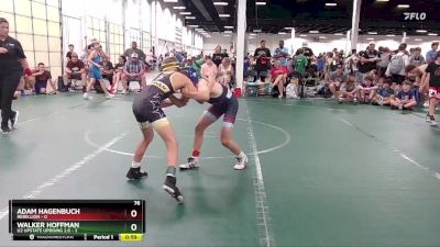 76 lbs Round 3 (4 Team) - Adam Hagenbuch, Rebellion vs Walker Hoffman, U2 Upstate Uprising 2.0