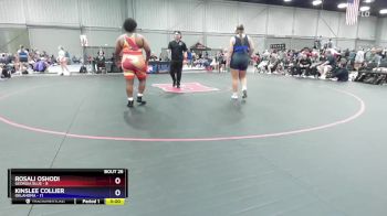 235 lbs 4th Wrestleback (16 Team) - Rosali Oshodi, Georgia Blue vs Kinslee Collier, Oklahoma