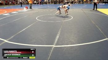 88 lbs Cons. Round 1 - Lincoln Goodrich, K-M vs Luca Mariotti, STMA (St. Michael/Albertville)