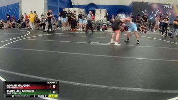 157 lbs Round 2 (8 Team) - Marshall Geckler, Ohio Storm vs Adrian Haughn, Warrior RTC