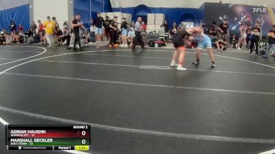 157 lbs Round 2 (8 Team) - Marshall Geckler, Ohio Storm vs Adrian Haughn, Warrior RTC