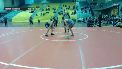 157 lbs Round 5 (6 Team) - Hector Sandoval, Woodburn vs Benjamin Denis, Sunset