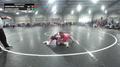 125 lbs Round Of 32 - Christhony Dela Cruz, Mat Demon Wrestling Club vs Maverick Hoehn, MCWC
