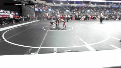 65 lbs Semifinal - Louis Wickham, Hawks Wrestling Club vs Jeremiah Minikwu, Ciwc Team Intensity