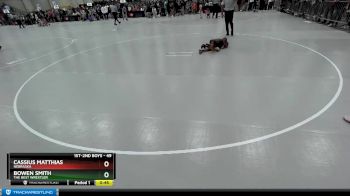 49 lbs Champ. Round 2 - Bowen Smith, The Best Wrestler vs Cassius Matthias, Nebraska