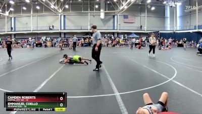 84 lbs Round 1 (6 Team) - Emmanuel Coello, Headhunters vs Camden Roberts, Capital City WC