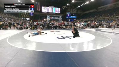 94 lbs Champ. Rd Of 64 - Mason Irwin, New Jersey vs Samuel Svitana, California