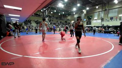 157 lbs Semifinal - Haiden Edens, Caney Valley High School vs Robert Miller, EDISON PREP