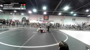 144 lbs Consi Of 8 #1 - Jayden Loiselle, San Diego Move vs Cooper Smith, Manu WC