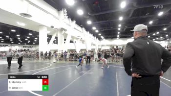 66 lbs Quarterfinal - Trey Merkley, Uintah Wrestling vs Ryatt Danz, Sierra Sabers