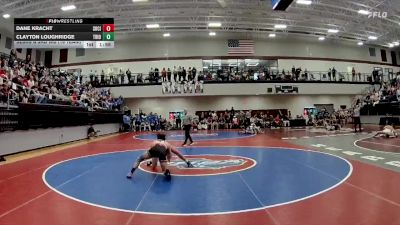 157 lbs Semis & 3rd Wb (16 Team) - Dane Kracht, Social Circle vs Clayton Loughridge, Trion