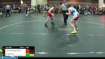 130/140 Round 1 - Carson Pennington (140), Arlington Wrestling Club vs Meyer Murray, Elite Athletic Club