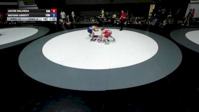 157 lbs Jacob Haluska, IEWA - Inland Empire Wrestling Association vs Nathan Abbott, TCWA - Tri-Counties Wrestling Association