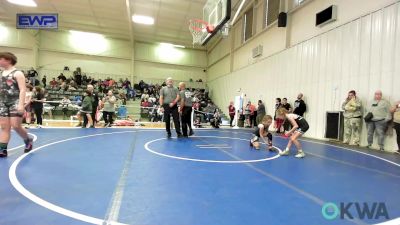 52-57 lbs Rr Rnd 3 - Emyle Thompson, HURRICANE WRESTLING ACADEMY vs Paris Wellman, Viking Wrestling Club