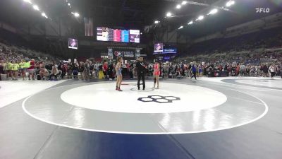 110 lbs Cons. Rd Of 64 - Malaya Cockcroft, NE vs Ariana Hale, OH