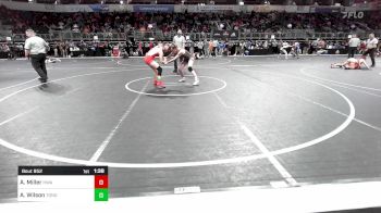 117.2-123.6 lbs Quarterfinal - Abbey Miller, HURRICANE WRESTLING ACADEMY vs Autumn Wilson, Tonganoxie Wrestling Club