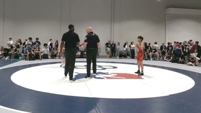 51 kg Champ. Rd Of 64 - Hilcias Sanchez, South Bakersfield High School Wrestling vs Riley Crandall, Steller Trained Wrestling