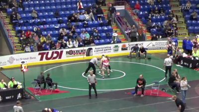 212 lbs Consi Of 8 #2 - Carson Kiger, Peters Twp. vs Gunner Giza, Wyoming Valley West