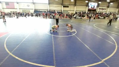 88 lbs Rr Rnd 2 - Gavin McCall, Rebel Wresling vs Caleb Kelly, Falcons