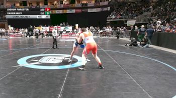 5A 190 lbs Cons. Round 1 - Xavier Huff, Carlsbad vs Joshua Forester, Sandia
