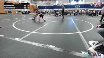 52 lbs Consi Of 4 - Titus Mullins, Redskins Wrestling Club vs Jaxon Watkins, Piedmont