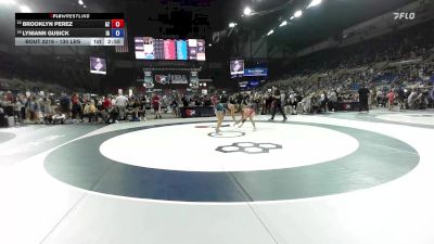 130 lbs Champ. Rd Of 32 - Brooklyn Perez, AZ vs Lyniann Gusick, IA