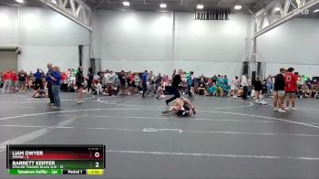 132 lbs Placement (4 Team) - Liam Dwyer, Empire vs Barrett Keiffer, Steller Trained Black Sun