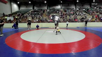 43 lbs Quarterfinal - Maddux Belflowers, Bison Takedown Wrestling Club vs Joseph Sementilli, Greyhound Wrestling Club