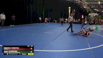 105 lbs Cons. Round 1 - Reed Rugroden, Pursuit Wrestling Minnesota vs Monyka Tweeton, Buffalo