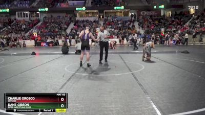 150 lbs Cons. Round 2 - Charlie Orosco, Ulysses vs Dane Gibson, Piper Wrestling Club