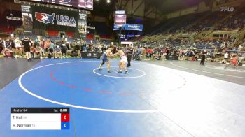 160 lbs Rnd Of 64 - Travis Hull, Oregon vs Maximus6 Norman, Tennessee