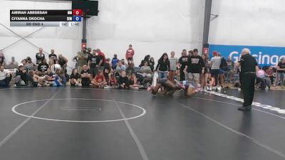 71 lbs Rr Rnd 4 - Amirah Abegesah, Maryland Mana - W vs Ciyanna Okocha, Wyoming Seminary - W