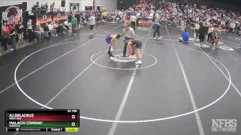 3A 106 lbs Semifinal - AJ DeLaCruz, West Oak vs Malachi Conway, Emerald