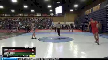 160 lbs Champ. Round 2 - Zion Taylor, Regis Jesuit vs Aidan Hood, Woodland Park