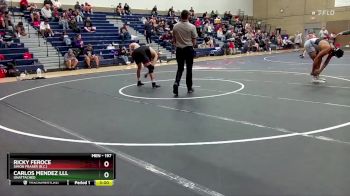 197 lbs Cons. Round 4 - Ricky Feroce, Simon Fraser (B.C.) vs Carlos Mendez Lll, Unattached